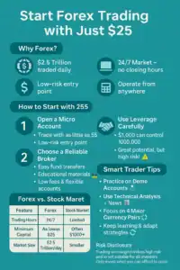 Start Trading Forex with only $25 start trading forex with only 25.webp