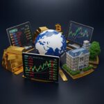 alternative investments portfolio showing gold forex real estate and cryptocurrency diversification