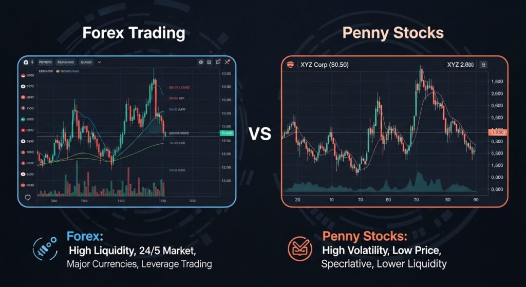 forex trading vs penny stocks