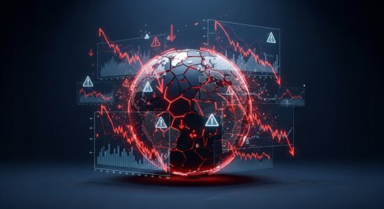 global recession warning signs — economic indicators and currency market impact chart