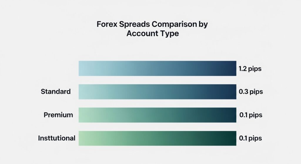 Cuentas Premium de Forex: Guía Completa para Operadores Serios 6 Comparación de spreads en forex entre cuenta estándar, premium e institucional.