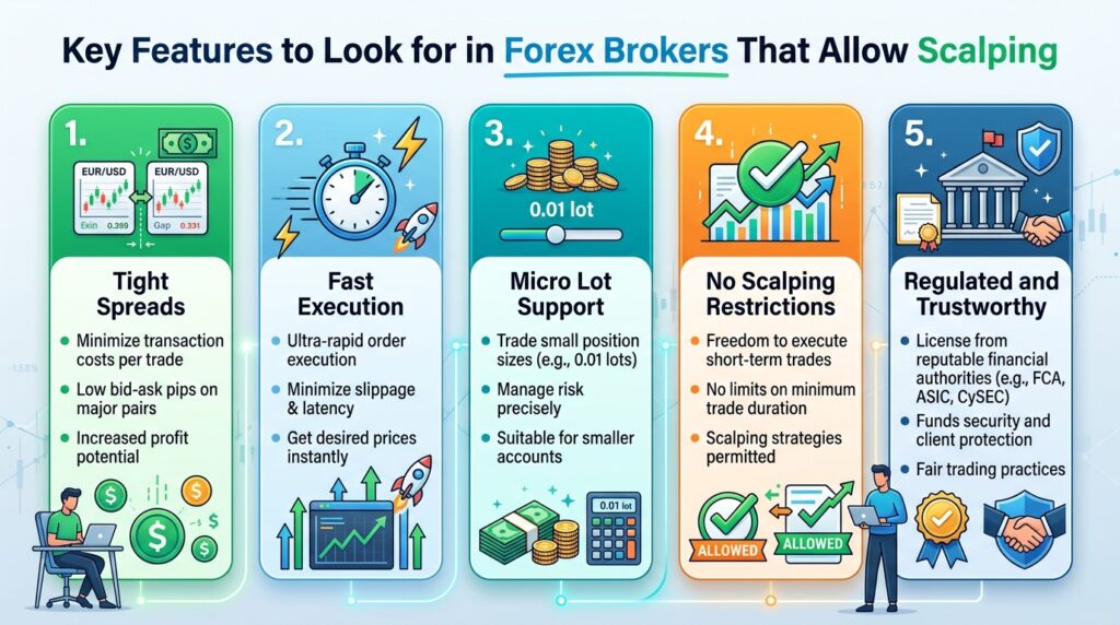 Best Forex Brokers That Allow Scalping 2 Key Features to Look for in Forex Brokers That Allow Scalping