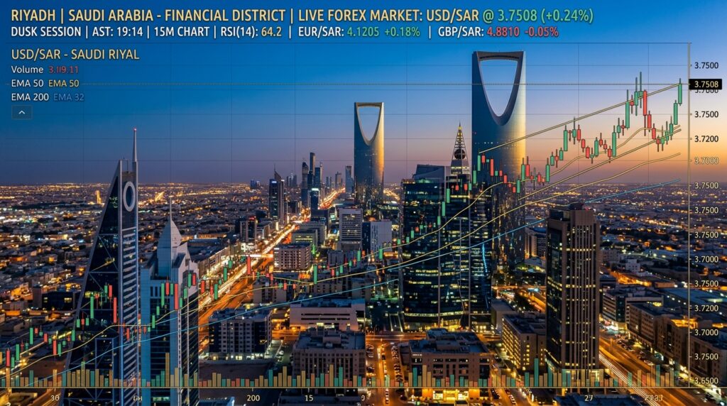 تداول العملات الأجنبية في المملكة العربية السعودية — أفق الرياض مع مخططات تداول الفوركس